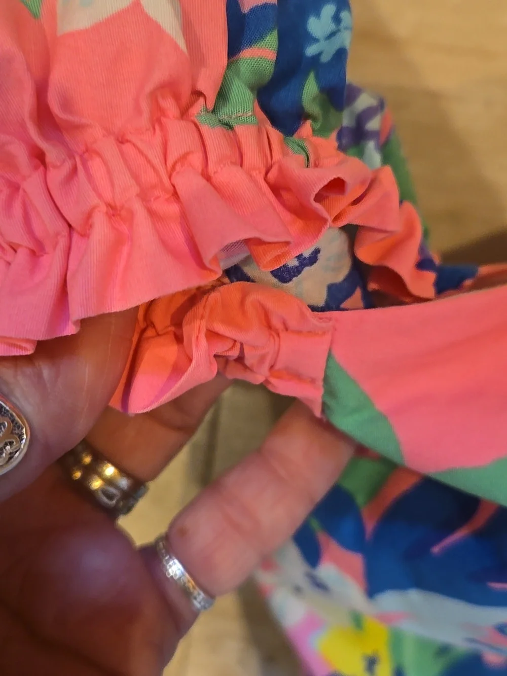 Lilly Pulitzer Off the Shoulder Zalie Midi Floral Dress - Picture 6 of 16